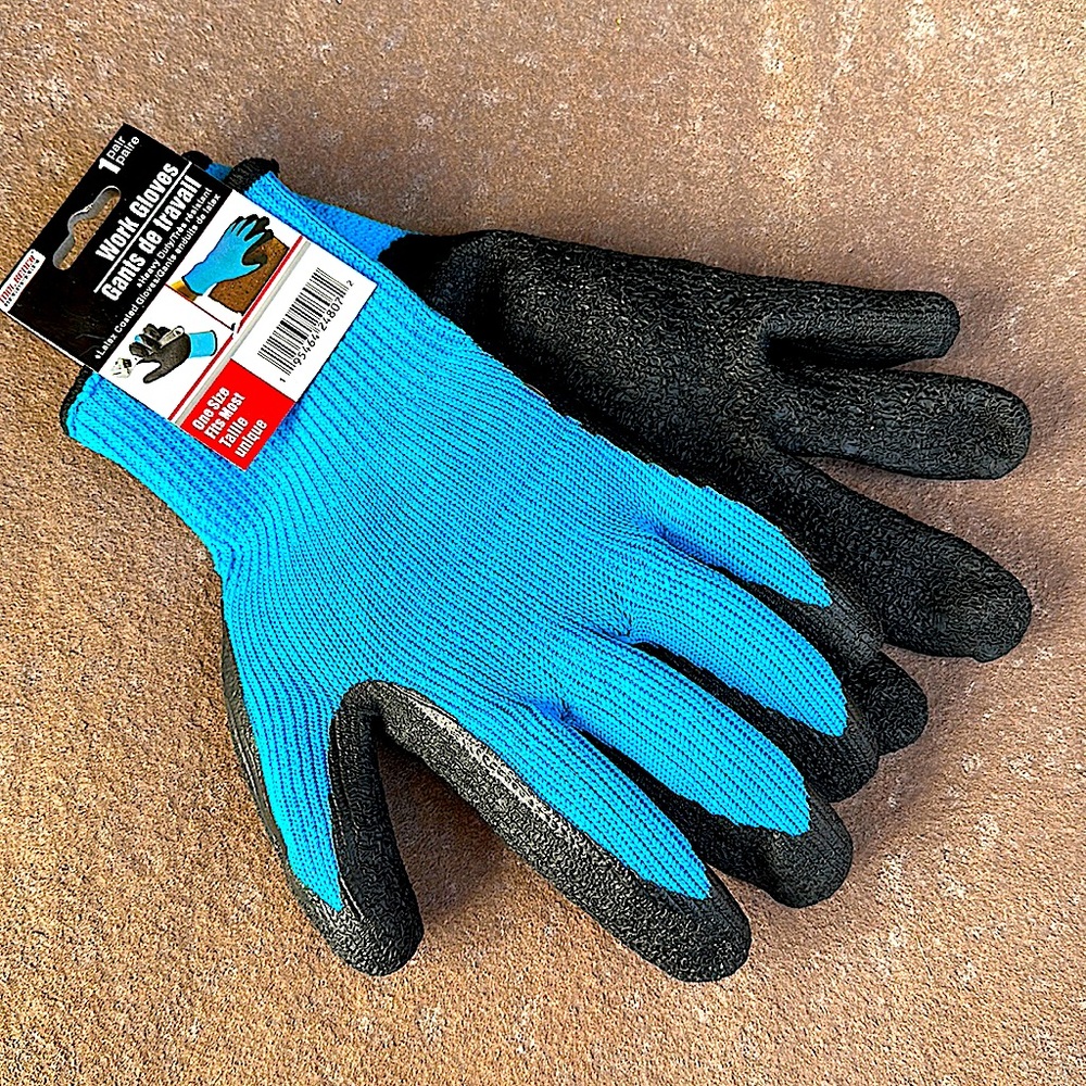 Tool bench heavy duty work gloves